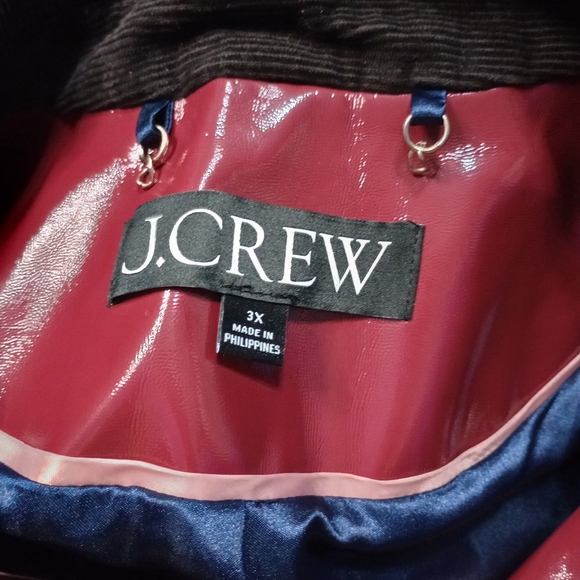 j. crew Collection Barn Jacket in patent faux leather - Picture 4 of 9